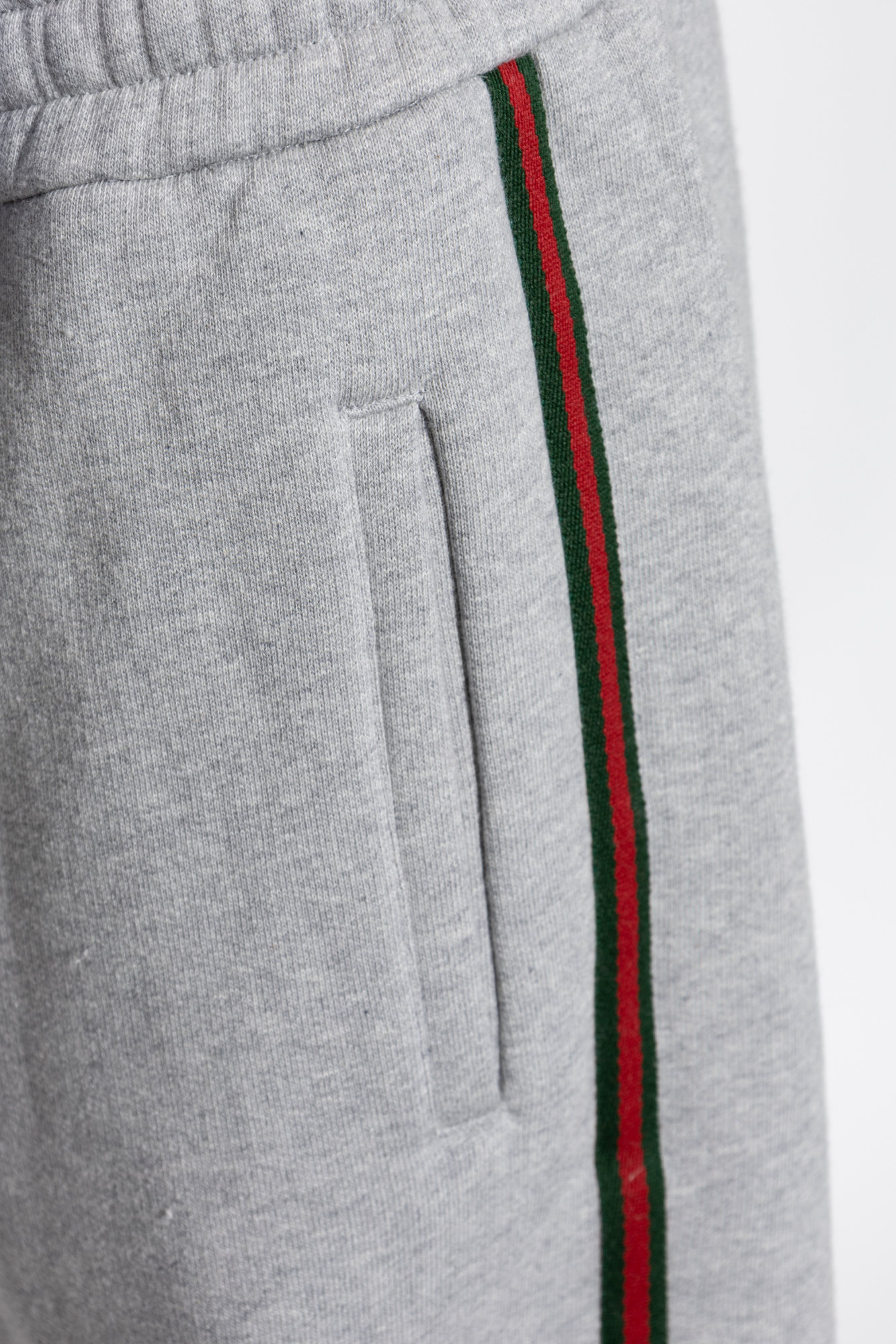 Gucci GG Logo Zip-Hemline Wide Pants (Pants) IFCHIC.COM